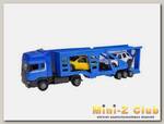 Машина Autotime 'SCANIA CAR TRUCK' автовоз с 2-мя Машинками 1:48