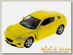 Машина Kinsmart 1:36 MAZDA RX-8 инерция (1/12шт.) б/к