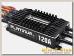 Бесколлекторный регулятор Hobbywing Platinum 120A-V4 (120A-150A, самолет, вертолет)