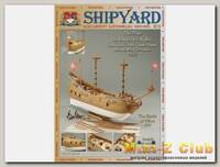 Сборная картонная модель Shipyard флейт Schwarzer Rabe (№39), 1/96