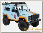 Радиоуправляемая машина MN MODEL английский внедорожник Defender D90 (голубой) 4WD 2.4G 1/12 RTR