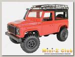Радиоуправляемая машина MN MODEL английский внедорожник Defender (красный) 4WD 2.4G 1/12 RTR