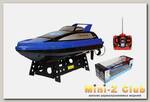 Racing Boat Blue