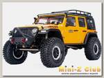Радиоуправляемая модель для трофи Yikong 4102 1/10 crawler Rubikon RTR (цвет желтый)
