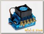 Бесколлекторный регулятор Hobbywing XERUN-120A-SD V2.1Blue (120A-760A, 1/10, 1/12)