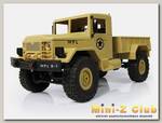 Р/У машина WPL военный грузовик (песочный) 1/16+акб 2.4G RTR