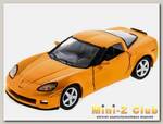 Машина Kinsmart CHEVROLET CORVETTE Z06 инерция (1/12шт.) 1:36 б/к
