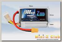 Аккумулятор Zeee Power LIPO 4S 120C 1300mah zeee-1300-4s-120c