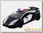 Машина Kinsmart 1:40 Lamborghini Police Sesto Elemento в асс. инерция (1/12шт.) б/к