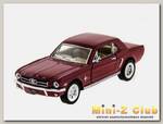 Машина Kinsmart 'FORD MUSTANG' инерция (1/12шт.) 1:36 б/к