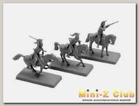 Сборные солдатики ZVEZDA Наполеоника: Французские драгуны, 1/72