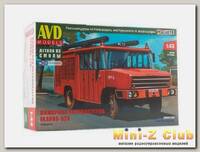 Сборная модель AVD Пожарная автоцистерна Ikarus-526, 1/43