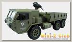 Радиоуправляемый американский военный грузовик с WiFi FPV камерой 6WD RTR масштаб 1:16 2.4G Feiyue FY004AW