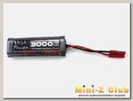 Аккумулятор Ni-Mh 3000mAh, 7,2V Banana для автомоделей Himoto E10