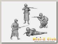 Сборные солдатики ZVEZDA Советская пехота 1941-43гг. (зима), 1/72
