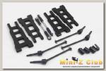 Комплект усиленной подвески для Remo Hobby Mmax, EX3 1/10 C1035 (цвет черный)