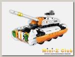 Конструктор CaDA Technic танк-трансформер 2 в 1, инерционный (294 деталей)