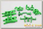 C1631-Full Полный капролоновый комплект подвески для Remo Hobby 1/16 (цвет зеленый)
