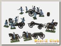 Сборные солдатики ZVEZDA Шведская артиллерия Карла XII, 1/72