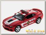 Машина Kinsmart 1:38 Chevrolet Camaro 2014 (Police/Fire) инерция (1/12шт.) б/к