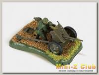 Сборные солдатики ZVEZDA Советская 45-мм пушка, 1/72
