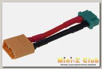 Переходник MPX папа - XT60 мама 12AWG, 40 мм