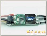 Бесколлекторный регулятор Hobbywing Flyfun-30A-Mini-V5 (30A-45A, Aircraft)