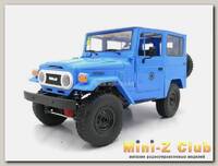 Радиоуправляемая машина WPL японский внедорожник FJ40 (голубая) 4WD 2.4G 1/16 (комплект для сборки)