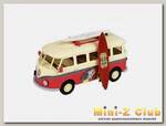 Собранная деревянная модель автомобиля Artesania Latina SURFER'S VAN BUILT
