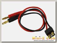 Кабель для зарядного устройства (Traxxas папа, 30cm, 14AWG)