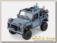 Радиоуправляемая машина MN MODEL англ. пикап Defender спецназ рейнджеров (синий) 4WD 2.4G 1/12 RTR