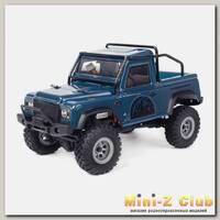 Радиоуправляемый краулер HobbyPlus CR24 Defender pickup 1/24 RTR (цвет синий)