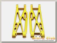 Алюминиевые задние нижние рычаги 2шт. для Himoto 1/8 XT/MT, тюнинг