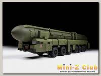 Сборная модель ZVEZDA Российский РКСН 'Тополь', подарочный набор, 1/72