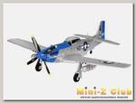 Радиоуправляемый самолет Top RC P-51D синий 750мм 2.4G 4-ch LiPo RTF