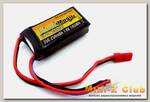 Black Magic LiPo 7.4 В (2S) 250mAh 25C Soft Case JST-BEC plug