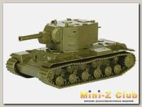Сборная модель ZVEZDA Советский тяжёлый танк КВ-2, 1/100