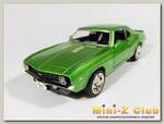 Машина Ideal 1:30-39 Chevrolet Camaro (блест. метал. зел.)