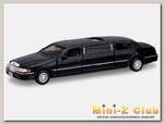 Машина Kinsmart 'Lincoln Town Car Stretch Limousine' инерция (1/6шт.) 1:38 б/к