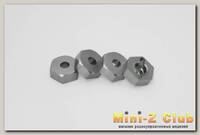 A2021 Хексы колесные алюминиевые (12 mm)