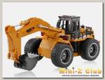 Радиоуправляемый экскаватор HUI NA TOYS 2.4G 6CH 1/18 RTR