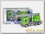 Машина 'АВТОПАНОРАМА' SCANIA (кран) 1/40 инерц., в/к 28*14*12