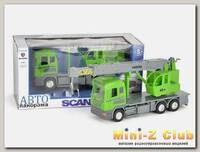 Машина 'АВТОПАНОРАМА' SCANIA (кран) 1/40 инерц., в/к 28*14*12