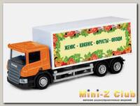 Машина Ideal 1:64 Scania Овощи-Фрукты