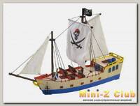 Собранная деревянная модель корабля Artesania Latina PIRATE SHIP BUILT