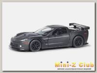 Машина Ideal 1:30-39 Chevrolet Corvette C6.R (черн. матов.)