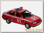 Машина Autotime 'LADA 110' пожарная охрана 1:36