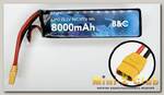 Аккумулятор B&C LiPo 8000 mAh 22.2V (6s), 90C, XT90, Soft case