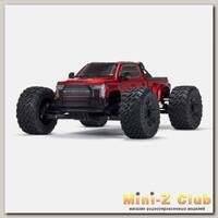 Радиоуправляемый монстр-трак ARRMA BIG ROCK 1:7 4WD 6S BLX RTR (цвет красный)