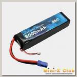 Аккумулятор B&C LiPo 8000 mAh 11.1V (3s) 90C (Soft case, разъем EC5)